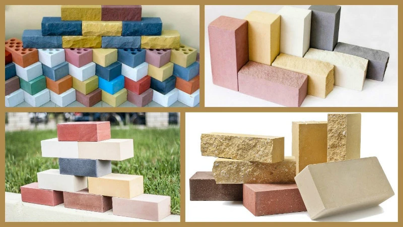 Виды силикатного облицовочного кирпича