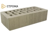 Облицовочный кирпич одинарный 1НФ Латте бархат, Строма
